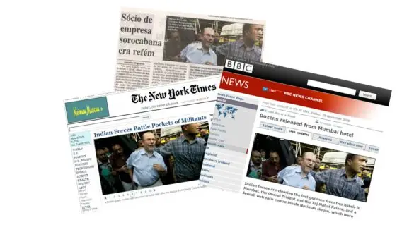 News headlines about Mumbai terror attack end